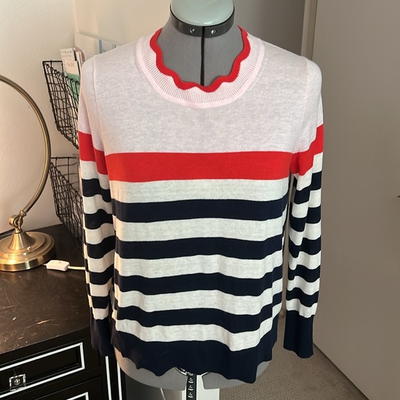 J. Crew Sweaters - JCrew Scalloped Neck Sweater